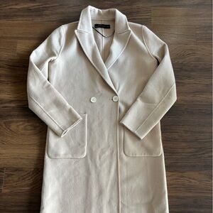 Zara Long Beige Coat